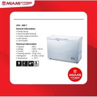 Chest Freezer Uchida 400 Liter Ufh-400T / Freezer Box Uchida 125 Watt