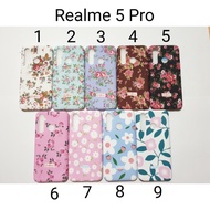 Case Softcase Realme 5 Pro Motif Ck Flower /case Flower Realme 5 Pro