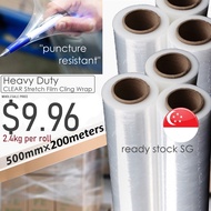 Heavy Duty (Clear) Stretch Film Pallet Cling Wrap