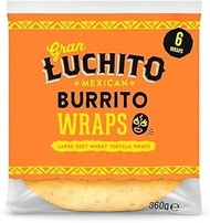 Gran Luchito Mexican Burrito Wraps, 360 g