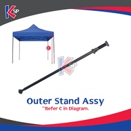 Canopy Spare Parts Alat Ganti Kanopi (8X8 10X10 10X15)