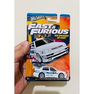 Hotwheels fast furious volkswagen jetta mk3 hw decades fast