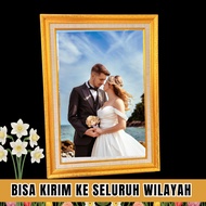 16R Photo Print 40X60CM Linen Frame Wedding Photo, Family, Birthday