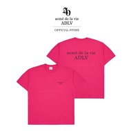 ADLV เสื้อยืด Oversize รุ่น  Basic Logo Season2 Short Sleeve T-Shirt Pink Pink (50053OBLSSU_F3PIXX)