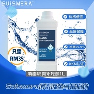 Suismera医用酒精75%Ethanol Refill Pack 1Litre