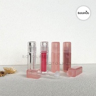 5ml E Square Lipgloss Casing - Clear / Pink LP72-5