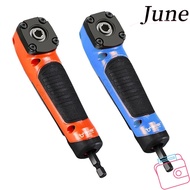 JUNEGOODS Electric Corner Screwdriver, Magnetic High Torque Right Angle Screwdriver,  90° Right Angl