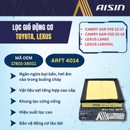 Engine air filter for Toyota CAMRY 2AR-FXE 2012->2017, CAMRY 6AR-FSE 2015->2018, Lexus LS460, Lexus 