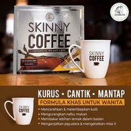 🔥𝗢𝗥𝗜𝗚𝗜𝗡𝗔𝗟 🇲🇾 | SKINNY COFFEE 12 SACHET | BODY GOALS MANTAP BY WHITE HORSE GLUTA | KOPI KURUS HANCUR 