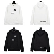 Supreme x CDG 錯位拼接Box Logo衛衣 加絨連帽 黑白 多尺碼