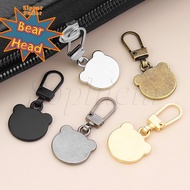 Repair Kit for Luggage Backpacks Coat 1Pc Zipper Sliders Head Small Bear Head Zipper Puller Replacem