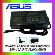 ASUS ORIGINAL 200W  LAPTOP CHARGER ADAPTER  20V 10A 6.0*3.7MM