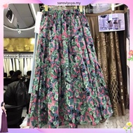 SKIRT WANITA / SKIRT TUTU FLORAL ENGLISH COTTON FROM BANGKOK KOD 555