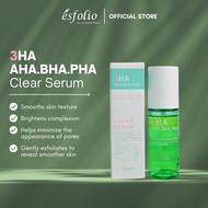 ESFOLIO 3HA AHA BHA PHA Clear Serum 50ml | Exfoliating Facial Serum & Minimizes Pores