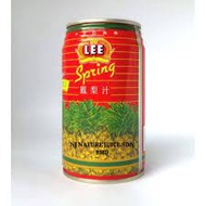 LEE Natural Pineapple Juice 凤梨汁 325ml