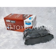Rear Brake Pads for Toyota Land Cruiser VX100 Cygnus LX470 [ BENDIX ]