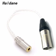 Haldane 8CORE 7N OCC SILVER PLATED 4Pin XLR Male to 4.4mm Female Audio Adapter for Sony Headphone Cable