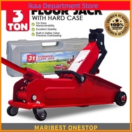 3 Ton Floor Jack With Hard Case Hydraulic Car Jet Jack Kereta Jack Buaya Jek Kereta Tayar Car Repair