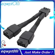 eQQDual 8Pin to 8Pin Power Cable Graphics Card Power Cord Cable for   K80/M40/P100/V1 GPU 10cm, B
