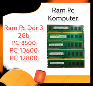 DDR3 2Gb Ram PC /computer (bukan ram laptop)