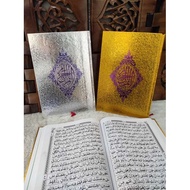 ALQUR'AN COVER GOLD / SILVER COLOR TANGGUNG SIZE (A5)