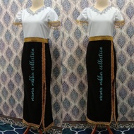 Dress Tradisional Moden Dayak Salako Sarawak Borneo