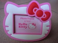 【nike100m】Hello Kitty KT 造型 軟膠 磁鐵相框  2.5"x3.5"