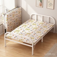 Rental House Reinforced Small Bed Simple Bed Rice Single Hard Board Bed Household 1.2 Small Apartmen