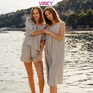 [Mua 3 giảm 20% mua 2 giảm 15%] Bộ Đồ Short Kate Nữ Vincy BSK030S41