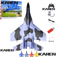 KAREN1 2.4ghz Rc Remote Control Fighter Plane, USB Charging Electric Remote Control Fighter Jet,  ZY