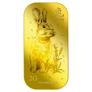 FC7 Puregold 2g Golden Rabbit | 999.9 Pure Gold