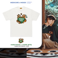 HUMAN HOPE GRAPHIC T-SHIRT | White SHIRT-HUMAN [Korea Diect]