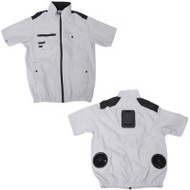 Thanko Cooling Vest 極冷冷藏服(短袖款) - 銀灰色-3L | 珀爾帖兩級製冷 | 環境溫度最高-19℃ | 新款風力增强60％ | 香港行貨 | 預計四月中到貨 - 預訂產品