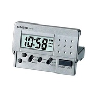 Casio PQ-10D-8R Digital Silver Tone Alarm Clock