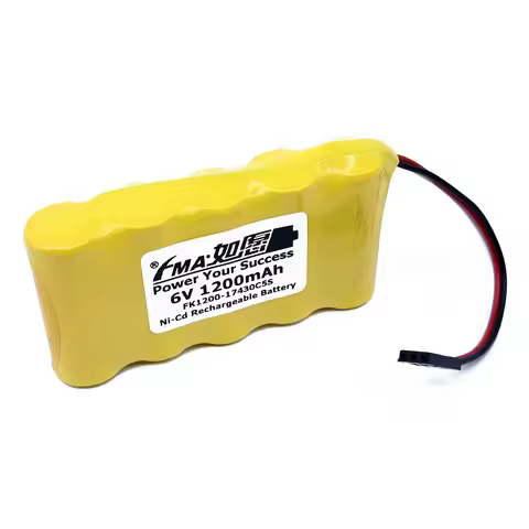 Futaba 14SG 4PKS 8J 6J Transmitter Battery 6V 4/5A Ni-Cd Ni-MH 1200-2200mAh Rechargeable Long-Lastin