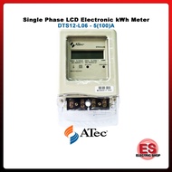 TNB kWh Meter/ TNB Meter ATEC Single Phase LCD Electronic kWh Meter 5100 , 240V, 50HZ, CL1.0, DIN/Su