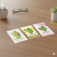 [Double-Sided Teacher Reward Message Card] (9x5.4cm) | Teacher Seeing You Trying to Cheer for You Af