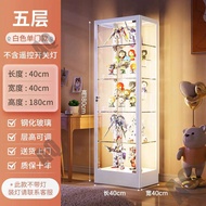 Display Cabinet Lego Model Display Rack Pain Cabinet With Light Tempered Glass Cabinet Household Dus