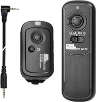 Pixel DSLR Wireless Shutter Release Remote Control L1 for Panasonic RM-L1AM S5 S1 G95 G91 G90 G9 G10