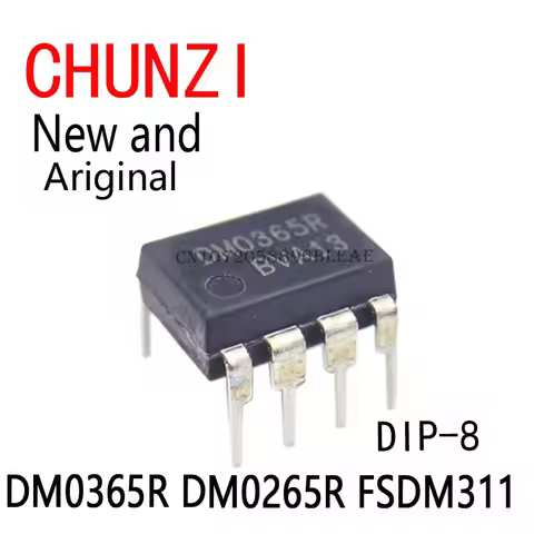10PCS New and Original IC Chip DM0365 DM0265 DM311 DIP-8 DM0365R DM0265R FSDM311