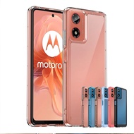 For Moto G04 Case Cover Motorola Moto G04  G 04 Capas Shockproof Armor Bumper Back Transparent Colou