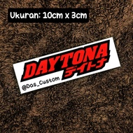 DAYTONA printing stickers | DAYTONA brand stickers