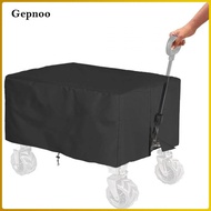 Gepnoo Wagon Cart Cover, Garden Cart Cover, Waterproof Rain Cover, for Folding Utility Wagon
