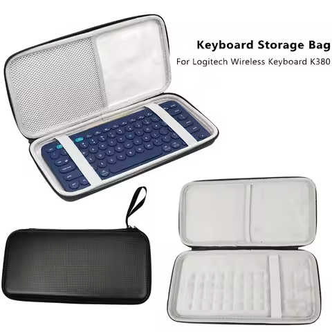 Portable Carrying Case For Logitech K380/Apple Magic Mini Ultra-thin Keyboard Protection Storage Box