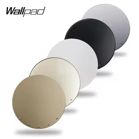 1/2/3 Gang 1 Way 2 Way Rocker Without LED Wall Light Switch Wallpad L6 White Black Grey Gold Brown