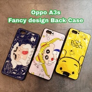 OPPO A3s Case Fancy Cartoon Case Shinchan pooh Oppo A3s Back Case A3s casing