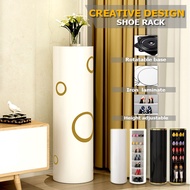 360 Degree ALG Cabinet Rotating AZ GOR Household Storage Artifact Space Saving Simple Shoe Rack Into