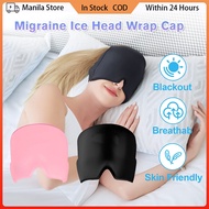 Reusable Migraine Relief Cap Gel Cold Therapy Headache Therapy Cap For Puffy Eyes