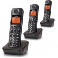 Uniden AT3100-3 TRIPLE CORDLESS DECT Phone Office Home House TM Unifi Line Landline Telephone