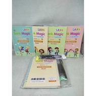 Sank Magic Practice 1 Set of 4 Books + Pen Magic Book Set